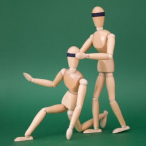 Blindfolded Figurines
