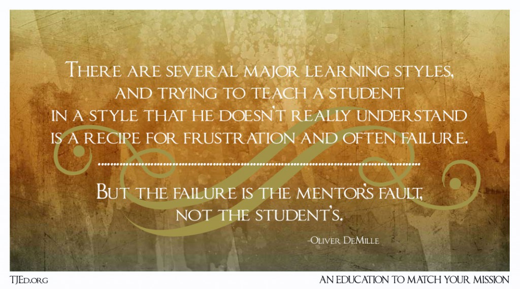 Learning Styles Matter-Mentors failure