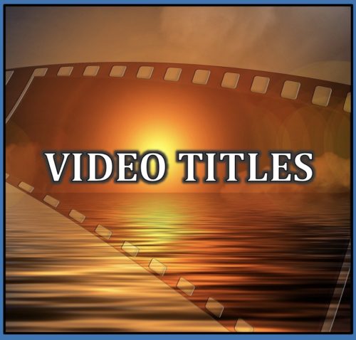 Video Titles